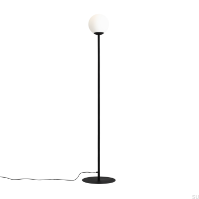 Lampa stojąca Pinne Metalowa Czarna