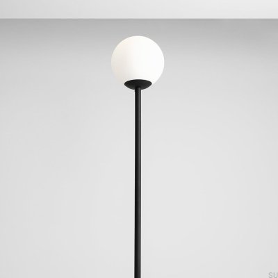 Lampa stojąca Pinne Metalowa Czarna
