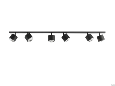 Plafon Bot 6 (3x2) Metalowy Czarny