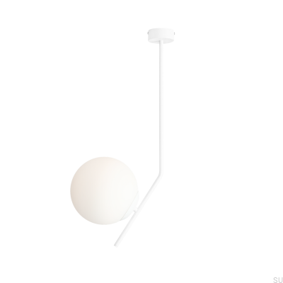 Plafon Gallia Metalowy Biały