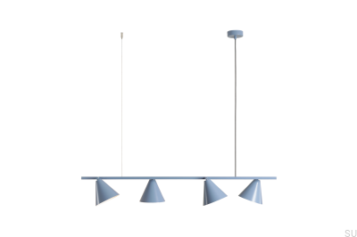Lampa wisząca Form 4 Metalowa Niebieska