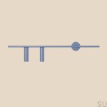 1104D16--Kinkiet-Trevo-2-Metalowy-Niebieski-(Lewy)-Artera-Skandynawskie-Uchwyty_2