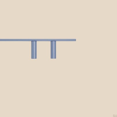 Kinkiet Trevo 3 Metalowy Niebieski (Prawy)