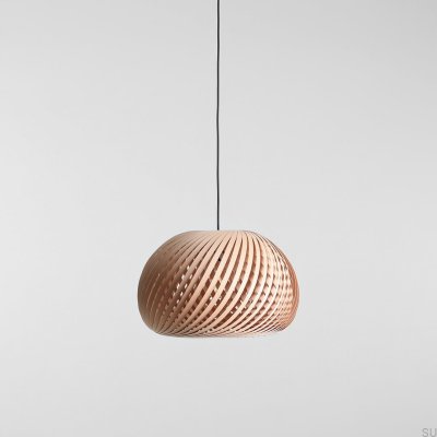 Lampa wisząca Nature Cross L Drewniana Bukowa