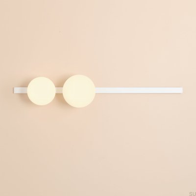 Kinkiet Garda 2 Metalowy Biały