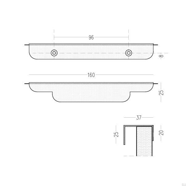 U.21.0.BR--Uchwyt-meblowy-krawędziowy-Tilda-160-Mosiężny-Brązowy-Szczotkowany-Open&Hide-Skandynawskie-Uchwyty_3