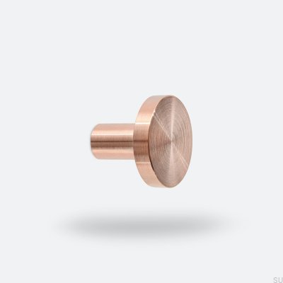 Wieszak ścienny Nena M W Miedziany Szczotkowany Nielakierowany