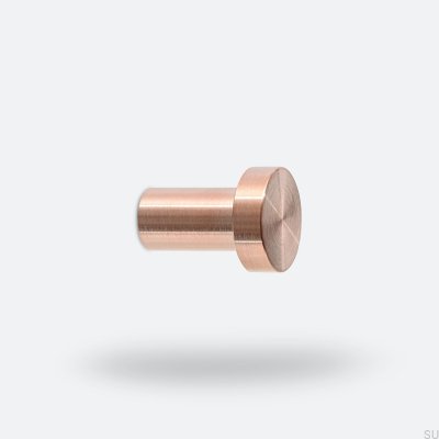 Wieszak ścienny Nena S W Miedziany Szczotkowany Nielakierowany