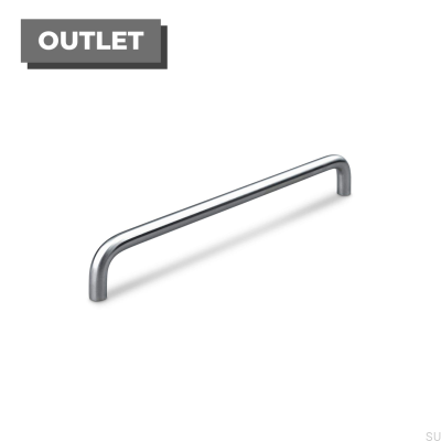 Uchwyt meblowy podłużny Latina 224 Stalowy Szczotkowany