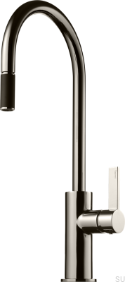 Bateria kuchenna ARM185 Mosiężna Czarna Platyna