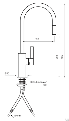 Bateria kuchenna ARM185 Mosiężna Czarna Platyna