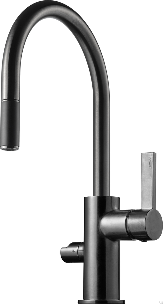 9426348--Bateria-kuchenna-z-wyciąganą-wylewką-i-z-zaworem-do-zmywarki-ARM385-Mosiężna-Czarna-Chromowana-Szczotkowana-Tapwell-Skandynawskie-Uchwyty_1