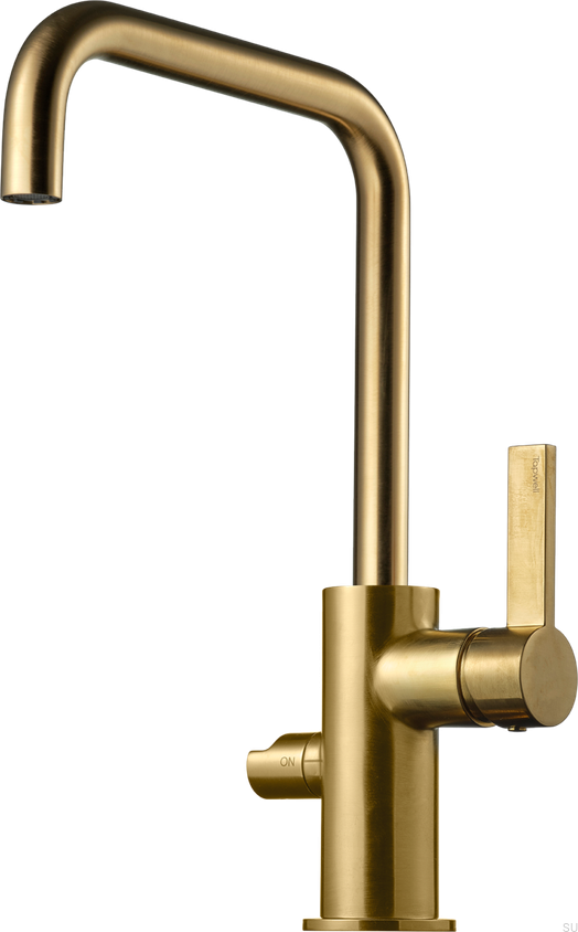 9426305--Bateria-kuchenna-z-zaworem-do-zmywarki-ARM584-Mosiężna-Miodowe-Złoto-Szczotkowane-Tapwell-Skandynawskie-Uchwyty_1