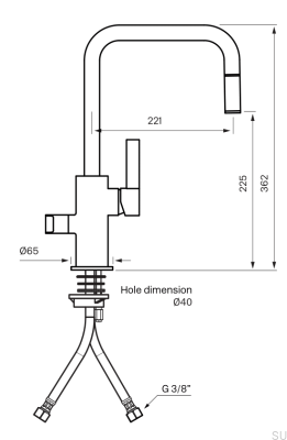Bateria kuchenna ARM587 Mosiężna Polerowana Nielakierowana