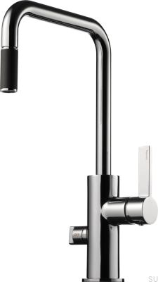 Bateria kuchenna z zaworem do zmywarki ARM887 Mosiężna Srebrna Chromowana