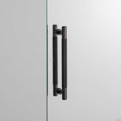 Uchwyt meblowy podłużny dwustronny Cross 225 Mosiężny Palony Brąz