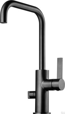 Bateria kuchenna z zaworem do zmywarki ARM984 Mosiężna Czarna Chromowana Szczotkowana