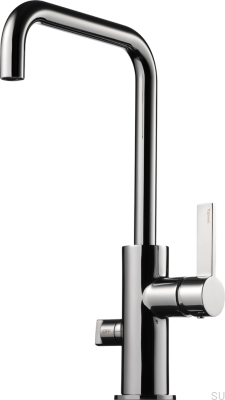 Bateria kuchenna z zaworem do zmywarki ARM984 Mosiężna Srebrna Chromowana