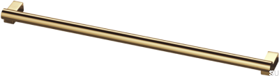 Uchwyt meblowy podłużny Bar333 320 Mosiężny Polerowany Nielakierowany