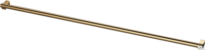 Uchwyt meblowy podłużny Bar569 556 Mosiężny Polerowany Nielakierowany
