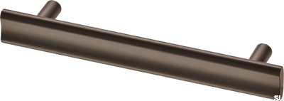 Uchwyt meblowy podłużny Bean 128 Mosiężny Brązowy