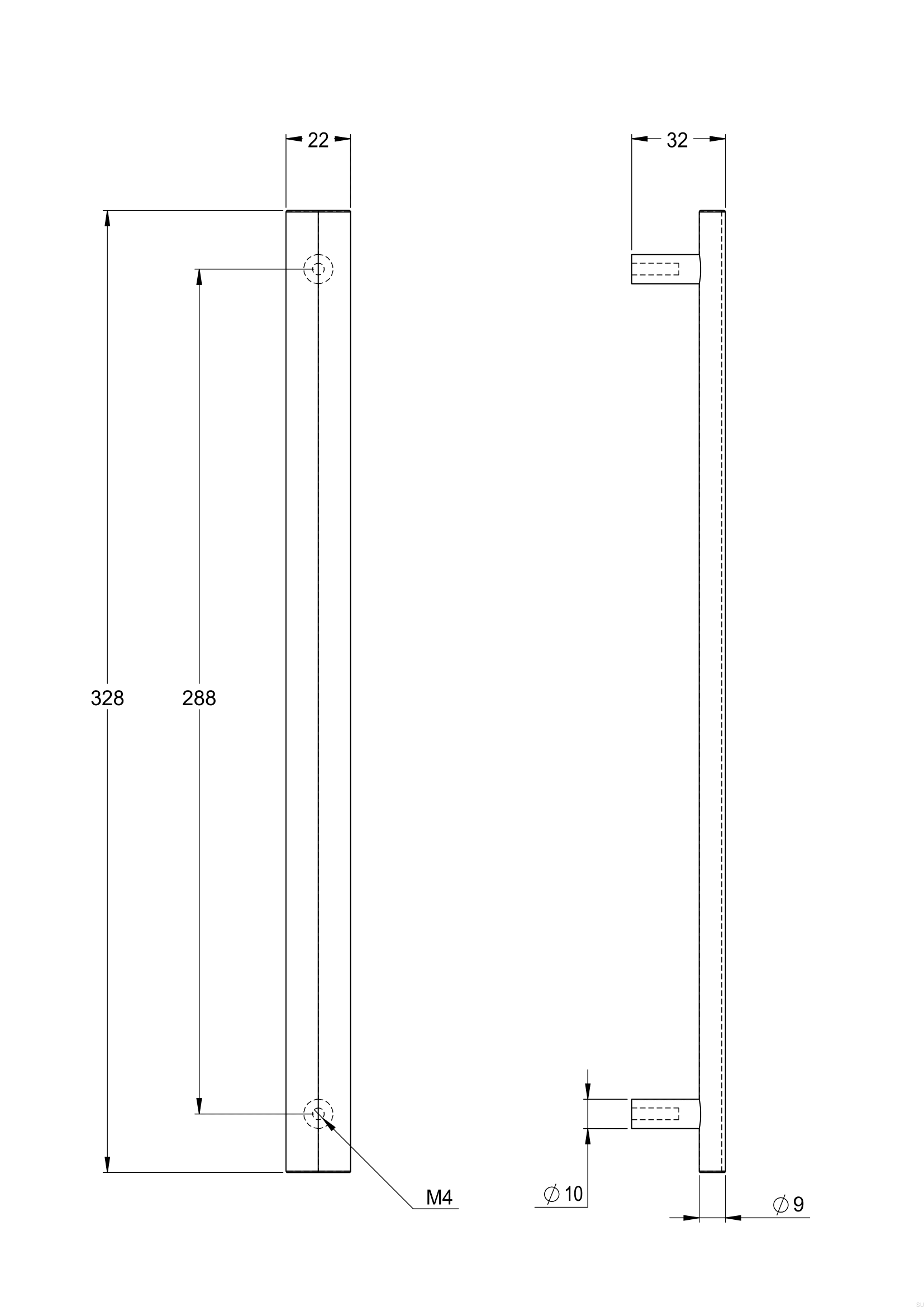 9428774--Uchwyt-meblowy-podłużny-Bean-288-Mosiężny-Polerowany-Nielakierowany-Tapwell-Skandynawskie-Uchwyty_2