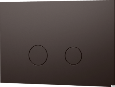 Przycisk spłukujący DUO112 TECE Mosiężny Brązowy