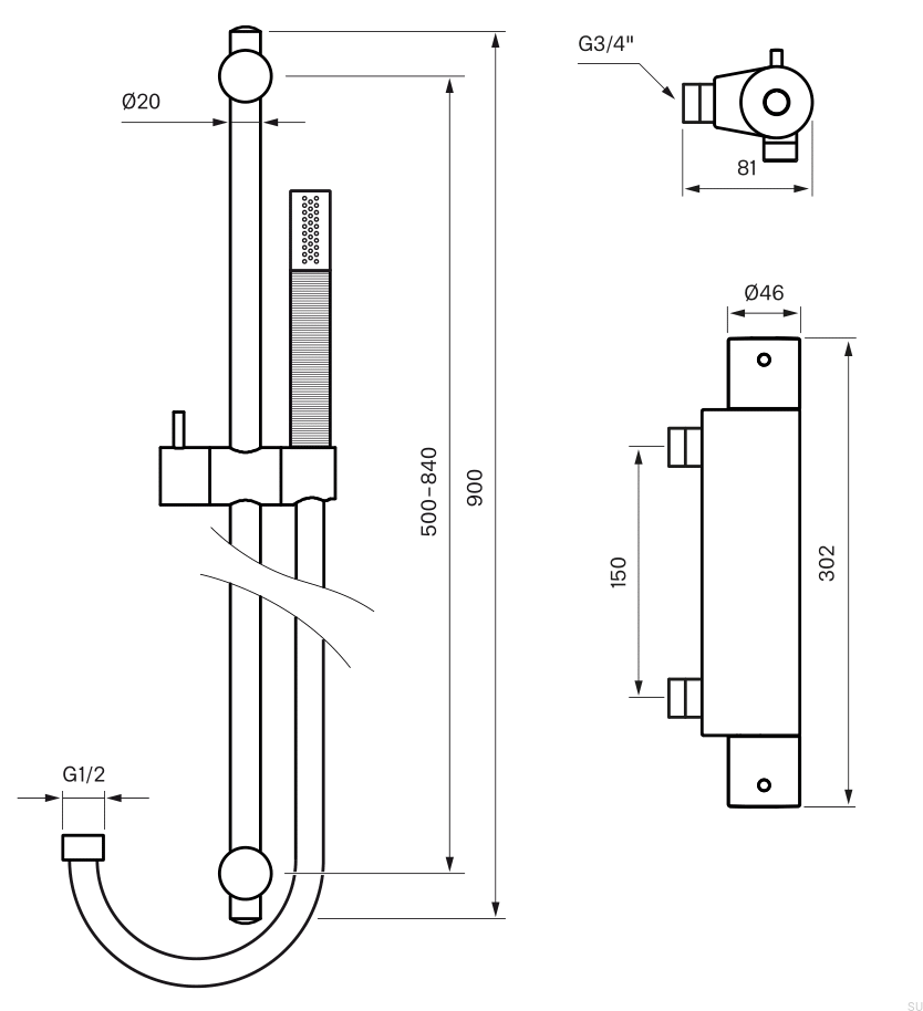 9423068--Bateria-prysznicowa-EVM168-z-zestawem-prysznicowym-ZSAL300-Mosiężna-Czarna-Chromowana-Szczotkowana-Tapwell-Skandynawskie-Uchwyty_2