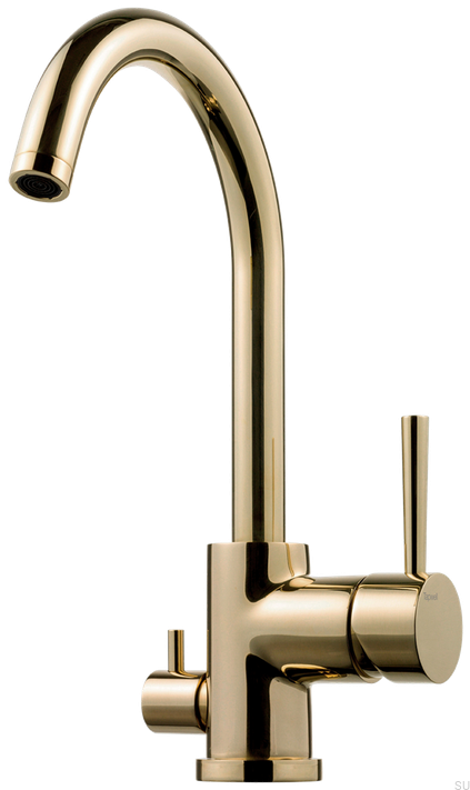 4230361--Bateria-kuchenna-z-zaworem-do-zmywarki-EVO184-Mosiężna-Polerowana-Nielakierowana-Tapwell-Skandynawskie-Uchwyty_1