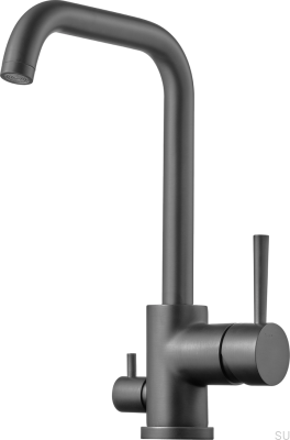 Bateria kuchenna z zaworem do zmywarki EVO984 Mosiężna Grafitowa