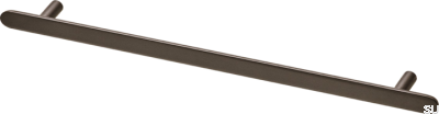 Uchwyt meblowy podłużny Pastille 256 Mosiężny Brązowy