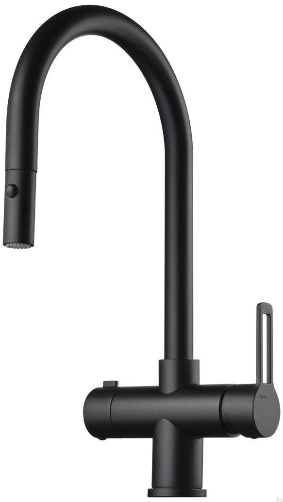 9424254--Bateria-kuchenna-z-wyciąganą-wylewką-i-z-zaworem-do-zmywarki-RIN885-Mosiężna-Czarna-Matowa-Tapwell-Skandynawskie-Uchwyty_1