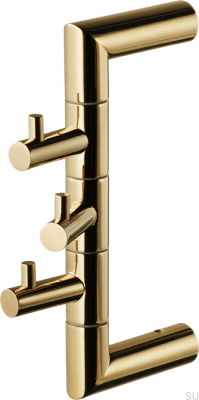 Wieszak na ręczniki TA253 Mosiężny Miodowe Złoto