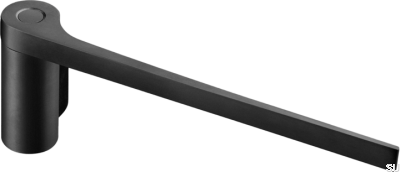 Uchwyt na ściereczkę do naczyń TA300 Stalowy Czarny Matowy