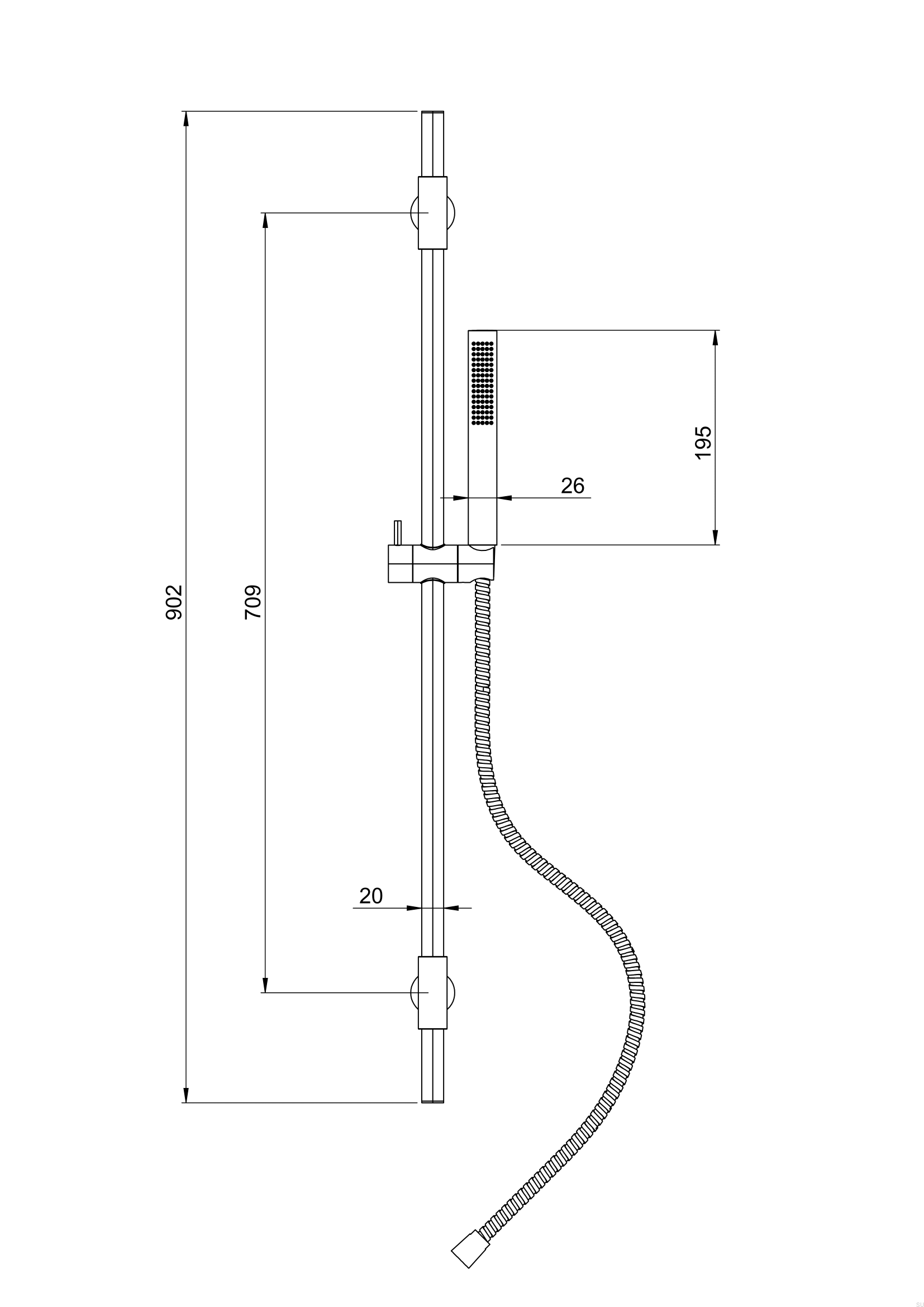 9427945--Drążek-prysznicowy-z-regulowanym-uchwytem-ściennym-TVM100-Mosiężny-Czarny-Chromowany-Tapwell-Skandynawskie-Uchwyty_2
