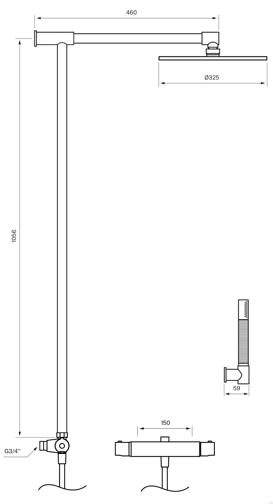 9424203--Zestaw-prysznicowy-TVM300-Mosiężny-Srebrny-Chromowany-Tapwell-Skandynawskie-Uchwyty_2