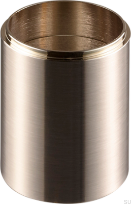 Przedłużka do baterii umywalkowej XPRO300 Mosiężna Niklowana Szczotkowana