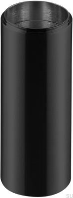 Przedłużka do baterii umywalkowej XPRO400 Mosiężna Czarna Matowa