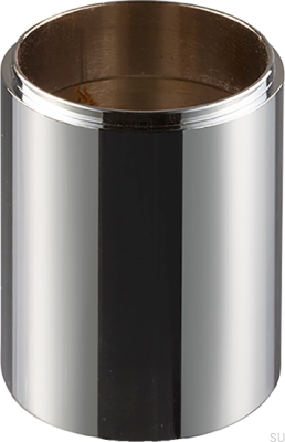 Przedłużka do baterii umywalkowej XPRO500 Mosiężna Srebrna Chromowana