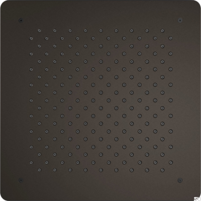 Głowica prysznicowa deszczownica podtynkowa kwadratowa 400 ZSOF097 Mosiężna Brązowa