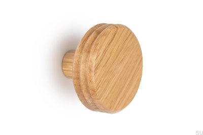 Wieszak ścienny Pulse 90 Drewniany Dębowy Eco