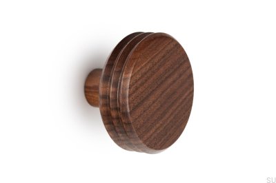 Wieszak ścienny Pulse 90 Drewniany Orzech Włoski Eco