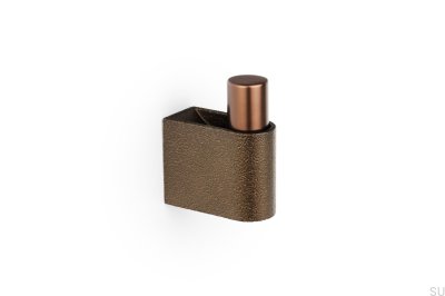 Wieszak ścienny Casey 23 Aluminiowy Brązowy Mat