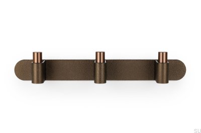 Wieszak ścienny Casey Rack 340 Aluminiowy Brązowy Mat