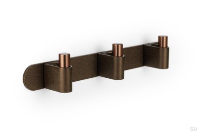 Wieszak ścienny Casey Rack 340 Aluminiowy Brązowy Mat