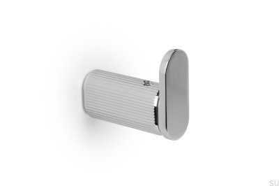 Wieszak ścienny Brooklyn 15 Aluminiowy Nikiel Polerowany Eco