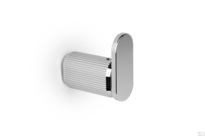 Wieszak ścienny Brooklyn 30 Aluminiowy Nikiel Polerowany