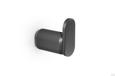 Wieszak ścienny Brooklyn 30 Aluminiowy Czarny Tytanowy