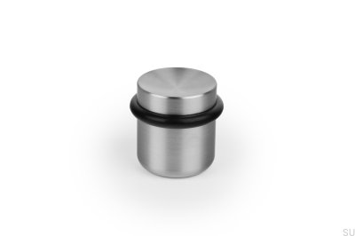 Stoper do drzwi Podłogowy Luv 36 Metalowy Nikiel Szczotkowany