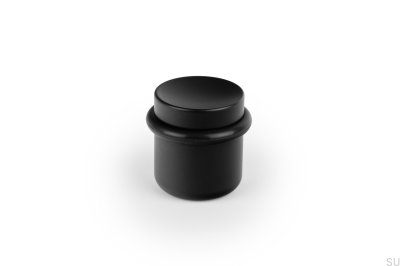 Stoper do drzwi Podłogowy Luv 36 Metalowy Czarny Mat